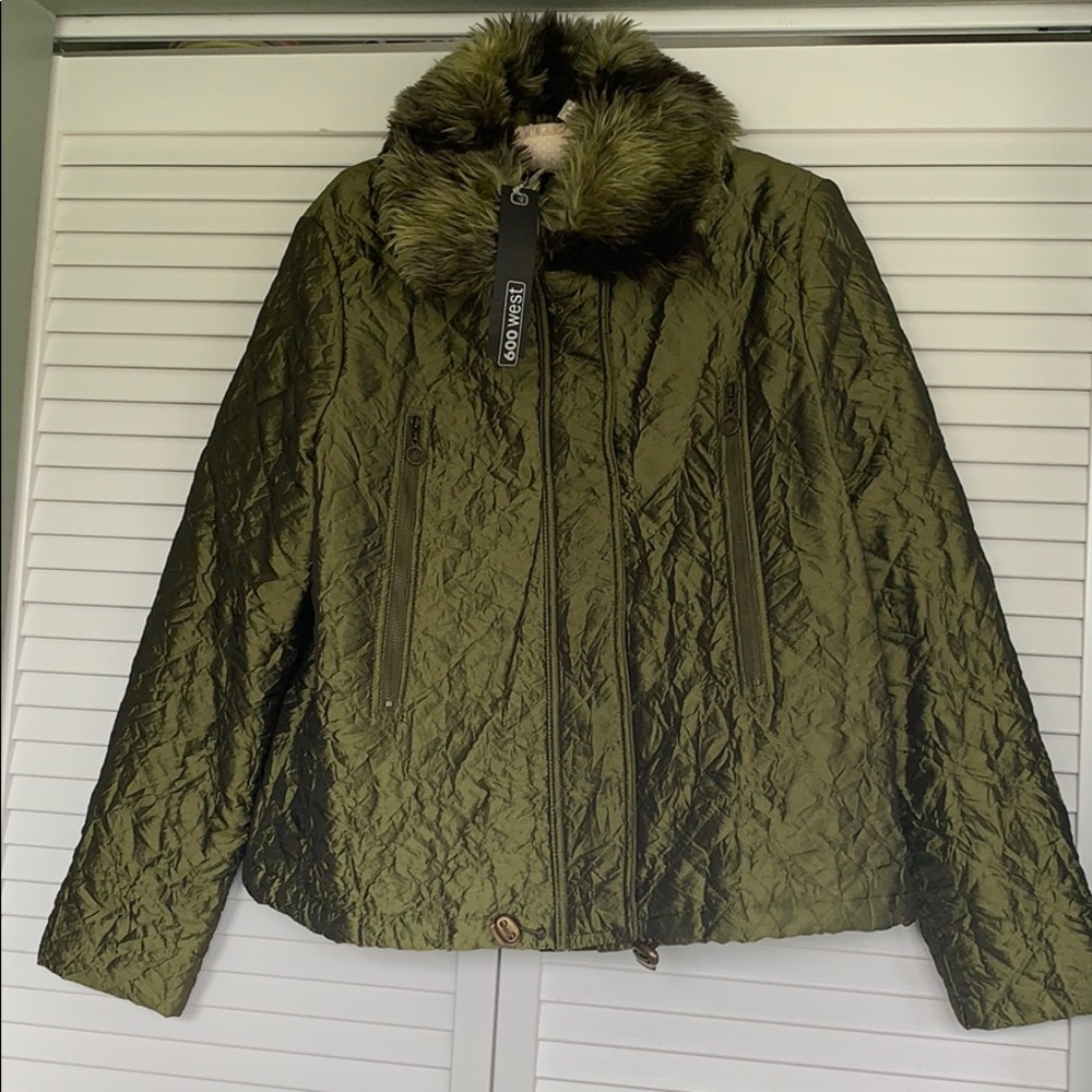 600 West quilted jacket